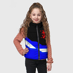Детский жилет Doom sport geometry, цвет: 3D-черный — фото 2