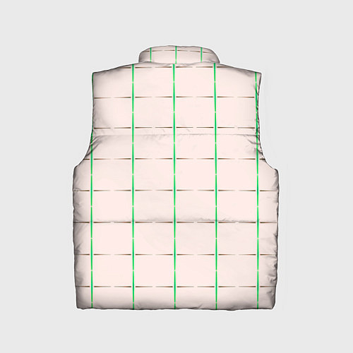 Детский жилет Color white stripes / 3D-Черный – фото 2