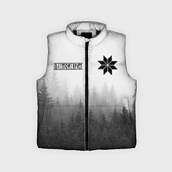 Детский жилет Лес - это мой храм, цвет: 3D-черный