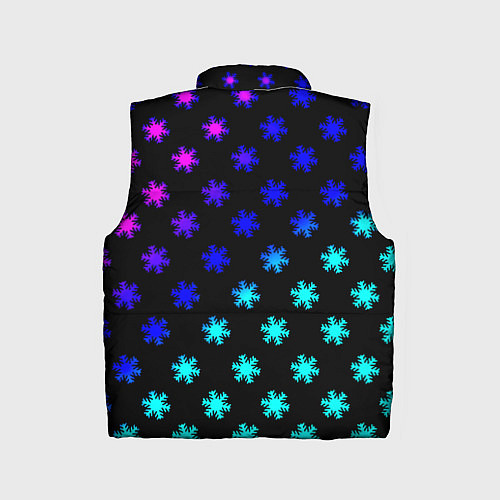 Детский жилет Doom winter neon / 3D-Черный – фото 2