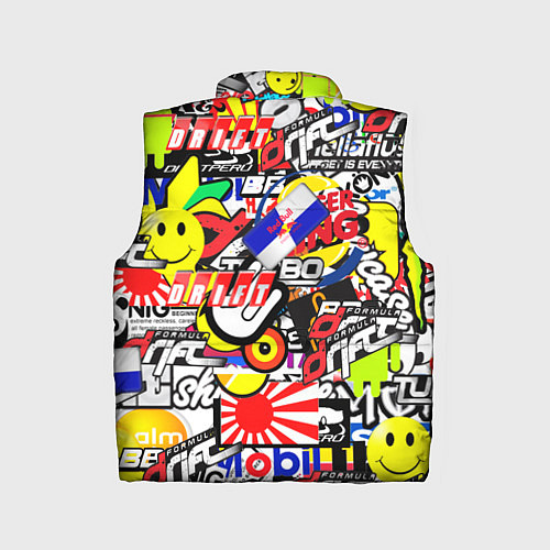 Детский жилет Monster energy брендовый стиль / 3D-Черный – фото 2