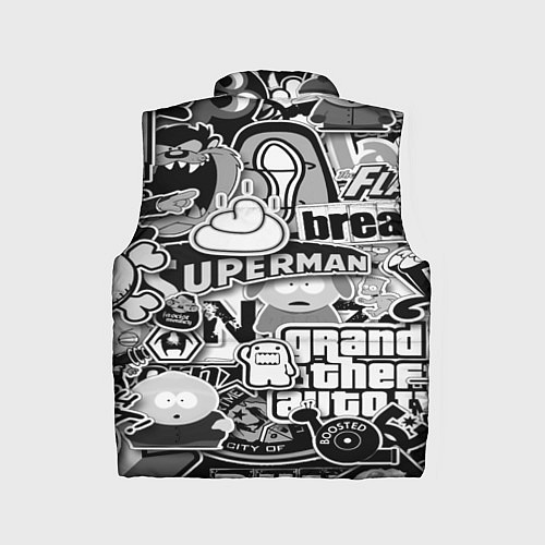 Детский жилет Monster energy trend black / 3D-Черный – фото 2