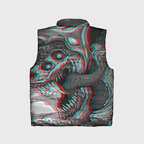 Детский жилет Monster energy glitch / 3D-Черный – фото 2