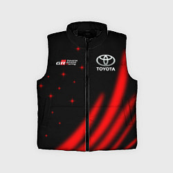 Детский жилет Toyota GR Gazoo Racing, цвет: 3D-черный