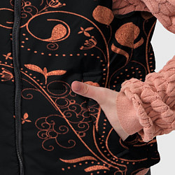 Детский жилет Китайский орнамент, цвет: 3D-черный — фото 2