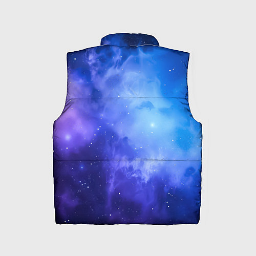 Детский жилет Неоновый яркий космос / 3D-Черный – фото 2