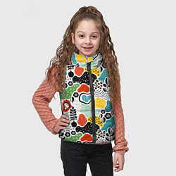 Детский жилет Природная абстракция, цвет: 3D-черный — фото 2