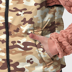 Детский жилет Камуфляж армия, цвет: 3D-черный — фото 2