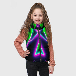 Детский жилет Multicolored colorful color, цвет: 3D-черный — фото 2