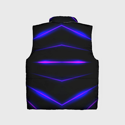 Детский жилет Color black neon stripes / 3D-Черный – фото 2