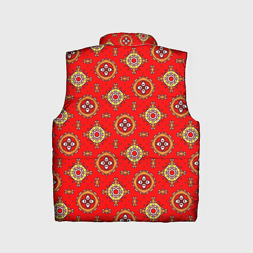 Детский жилет Яркий узор в этническом стиле / 3D-Черный – фото 2