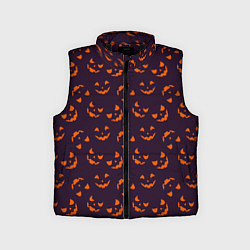 Детский жилет Страшно веселый Halloween - паттерн