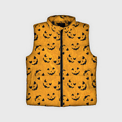 Детский жилет Страшно веселый паттерн на Halloween