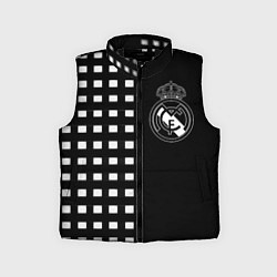 Детский жилет Real Madrid клетка
