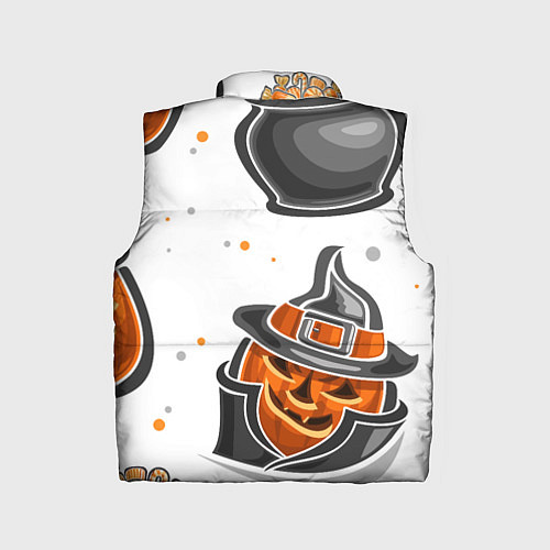 Детский жилет Candy halloween / 3D-Черный – фото 2