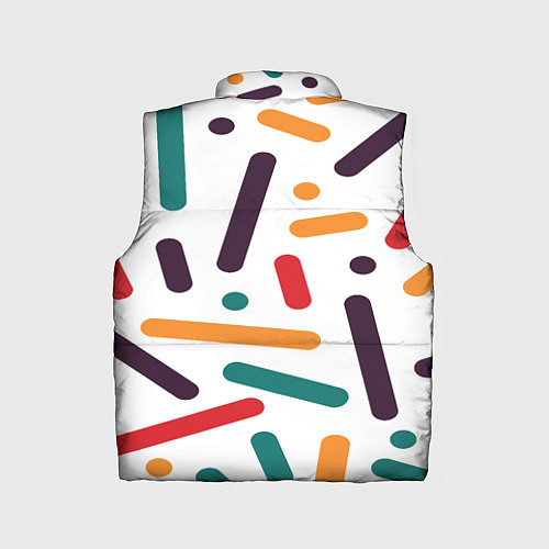 Детский жилет Oval oil / 3D-Черный – фото 2