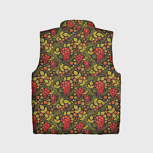 Детский жилет Славянский узор / 3D-Черный – фото 2