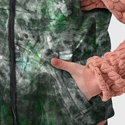 Детский жилет Абстракция - acid boom, цвет: 3D-черный — фото 2