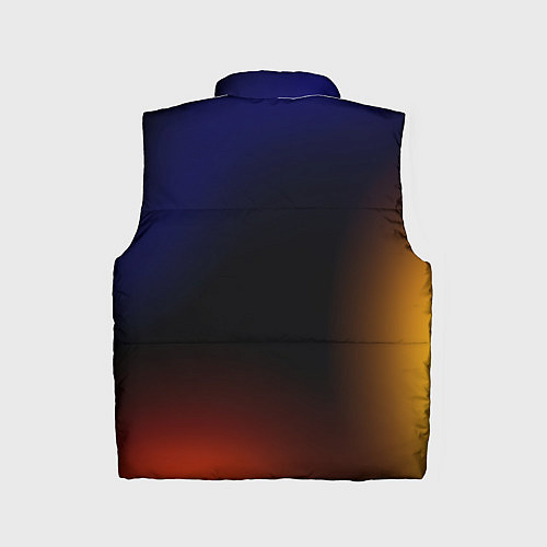 Детский жилет Color black red blue / 3D-Черный – фото 2