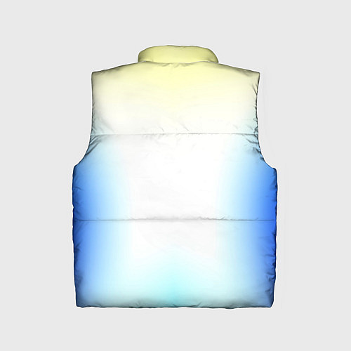 Детский жилет Color yellow blue white / 3D-Черный – фото 2