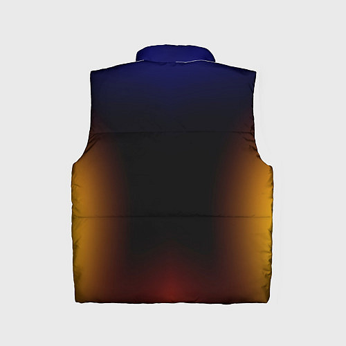 Детский жилет Color black red blue / 3D-Черный – фото 2