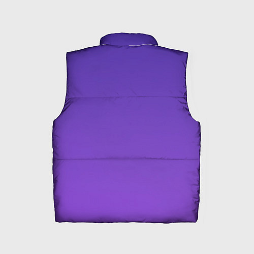Детский жилет The color is purple / 3D-Черный – фото 2