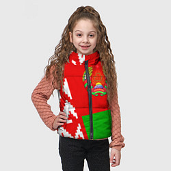 Детский жилет Патриот Беларуси, цвет: 3D-светло-серый — фото 2
