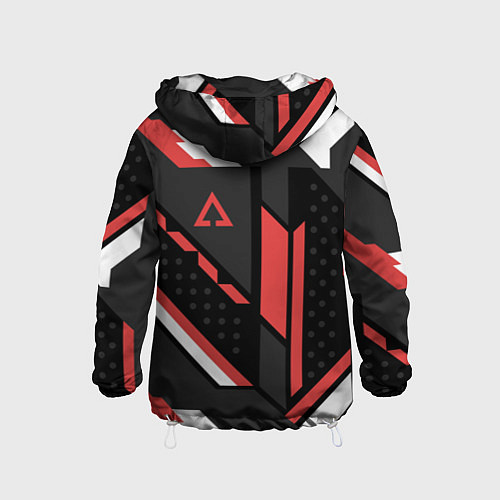 Детская ветровка CS:GO Cyrex Pattern / 3D-Белый – фото 2