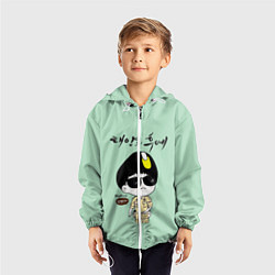 Ветровка с капюшоном детская Song Joong Ki: Big boss, цвет: 3D-белый — фото 2