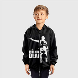 Ветровка с капюшоном детская Walking Dead: Family, цвет: 3D-черный — фото 2