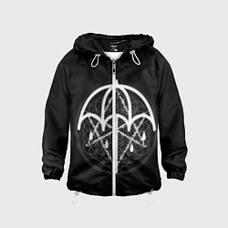 Ветровка с капюшоном детская BMTH: Rain Symbol, цвет: 3D-белый