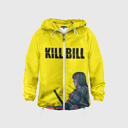 Ветровка с капюшоном детская Kill Bill, цвет: 3D-белый