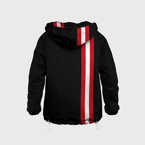 Детская ветровка FC Atletico Madrid: Red Line / 3D-Белый – фото 2