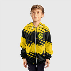 Ветровка с капюшоном детская BVB 09: Yellow Breaks, цвет: 3D-белый — фото 2