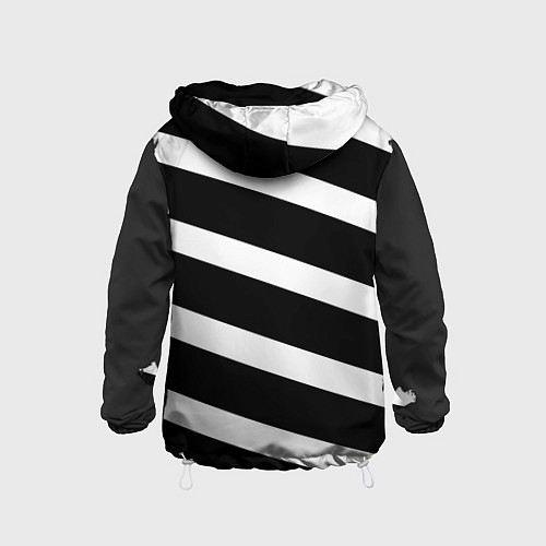 Детская ветровка Juve: B&W Lines / 3D-Белый – фото 2
