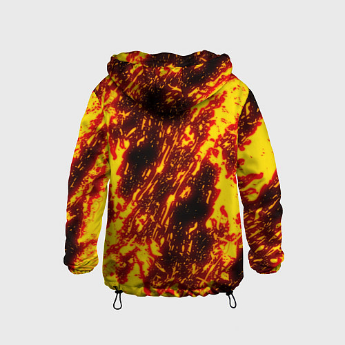 Детская ветровка Cyberpunk 2077: FIRE SAMURAI / 3D-Черный – фото 2