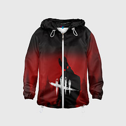 Ветровка с капюшоном детская Dead by Daylight, цвет: 3D-белый