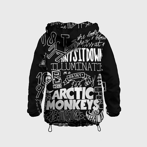 Детская ветровка Arctic Monkeys: I'm in a Vest / 3D-Черный – фото 2