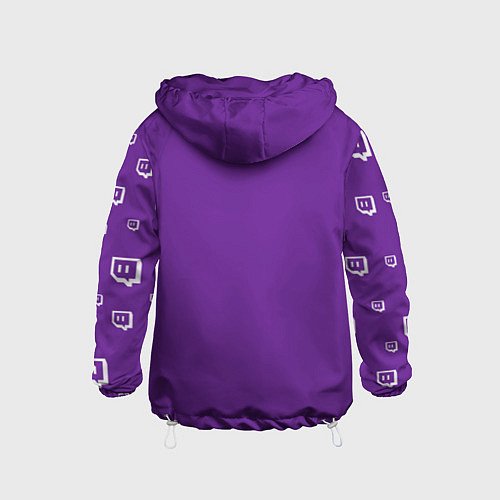 Детская ветровка Twitch Streamer / 3D-Белый – фото 2