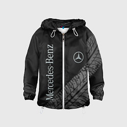Ветровка с капюшоном детская Mercedes AMG: Street Style, цвет: 3D-белый