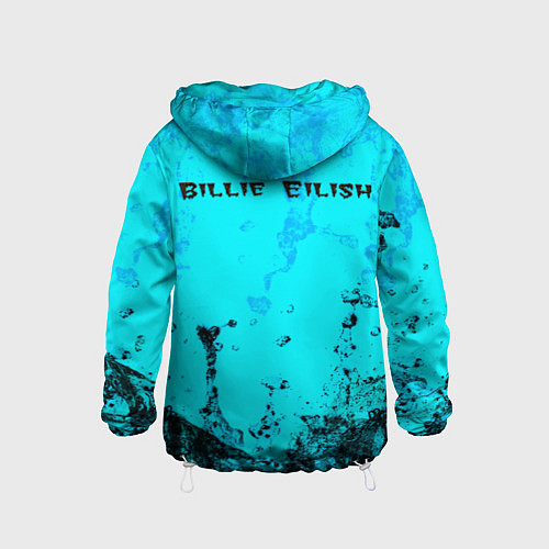 Детская ветровка BILLIE EILISH: Fan Art / 3D-Белый – фото 2