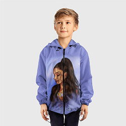 Ветровка с капюшоном детская Ariana Grande Ариана Гранде, цвет: 3D-черный — фото 2