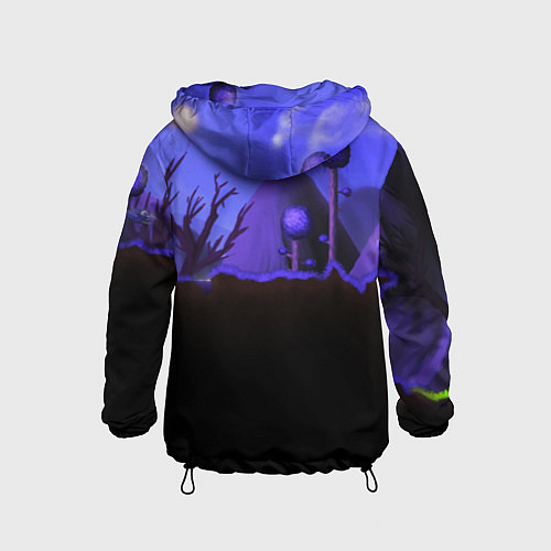Детская ветровка TERRARIA / 3D-Черный – фото 2
