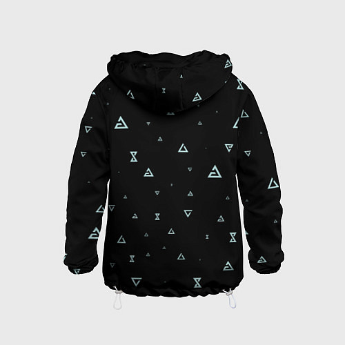 Детская ветровка Witchersigns / 3D-Белый – фото 2