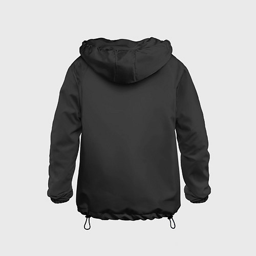 Детская ветровка Лунопёс / 3D-Черный – фото 2