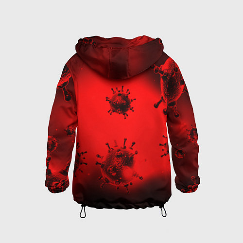 Детская ветровка PLAGUE INC / 3D-Черный – фото 2