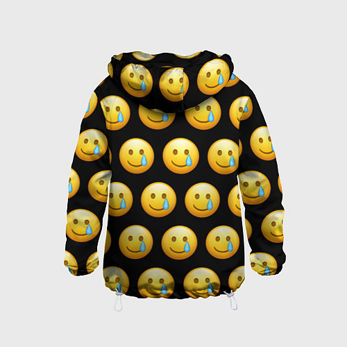 Детская ветровка New Emoji / 3D-Белый – фото 2