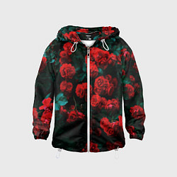 Детская ветровка Розы