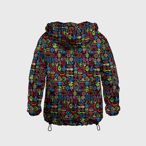 Детская ветровка JoJo Bizarre Adventure / 3D-Черный – фото 2