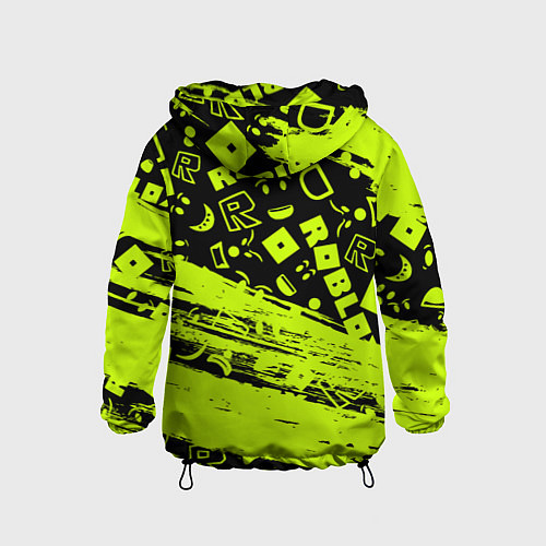 Детская ветровка Roblox / 3D-Черный – фото 2